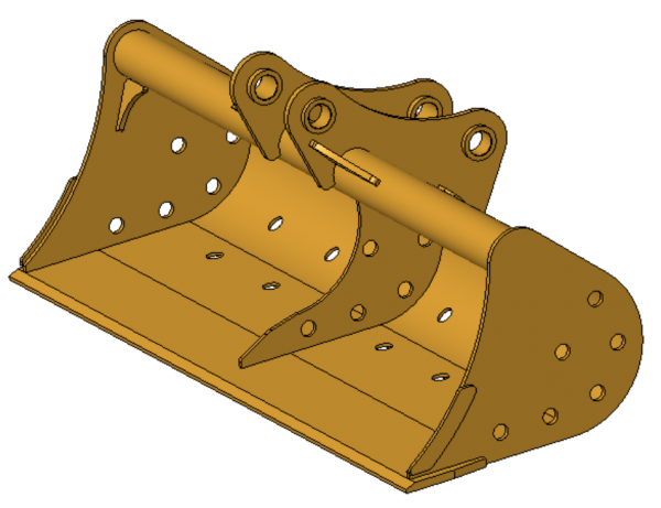 Землеройное погрузочное оборудование (Плоское ведро)