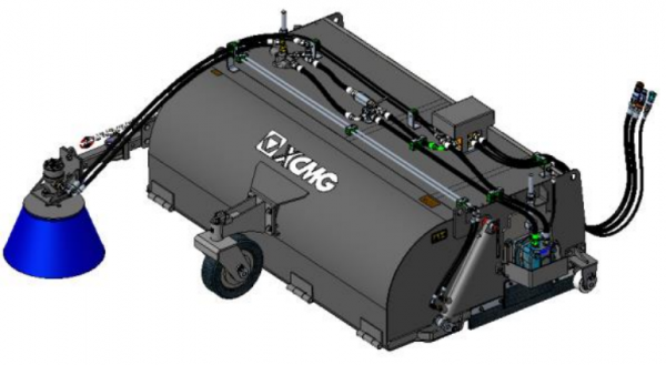 Оборудование для погрузки на полозьях (Передняя закрытая уборочная машина)
