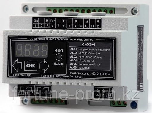 Устройства комплексной защиты электродвигателей СиЭЗ-6