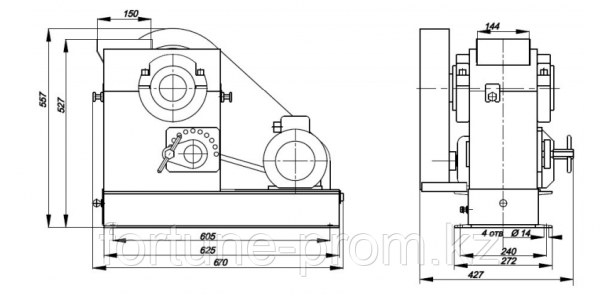 Дробилка щековая ДЩ 80х150