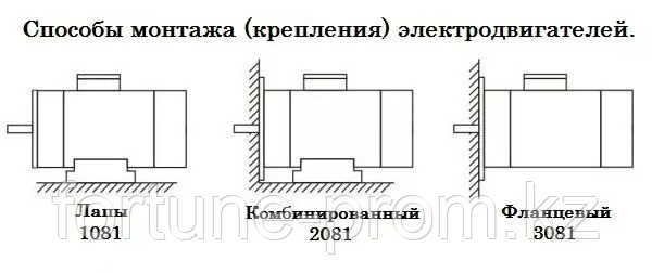 Электродвигатель АИР80А4 IM1081 1,1кВт 1500об/мин