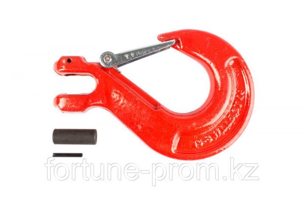 КРЮК С ВИЛОЧНЫМ КРЕПЛЕНИЕМ И ЗАЩЕЛКОЙ TOR Г/П 5,3 ТН