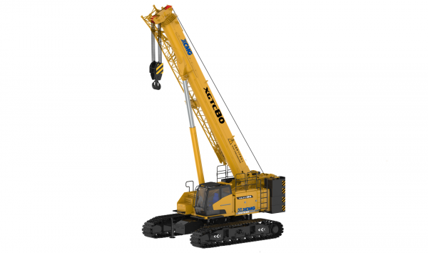 Телескопический гусеничный кран XGTC80
