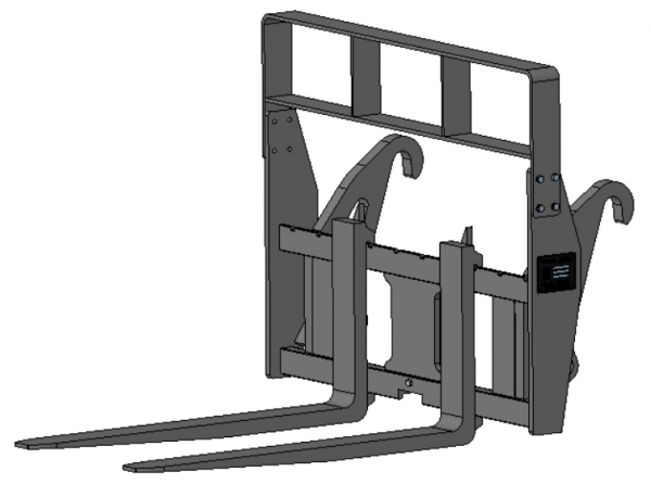 Малогабаритное погрузочное оборудование (Вилка для быстрой замены)