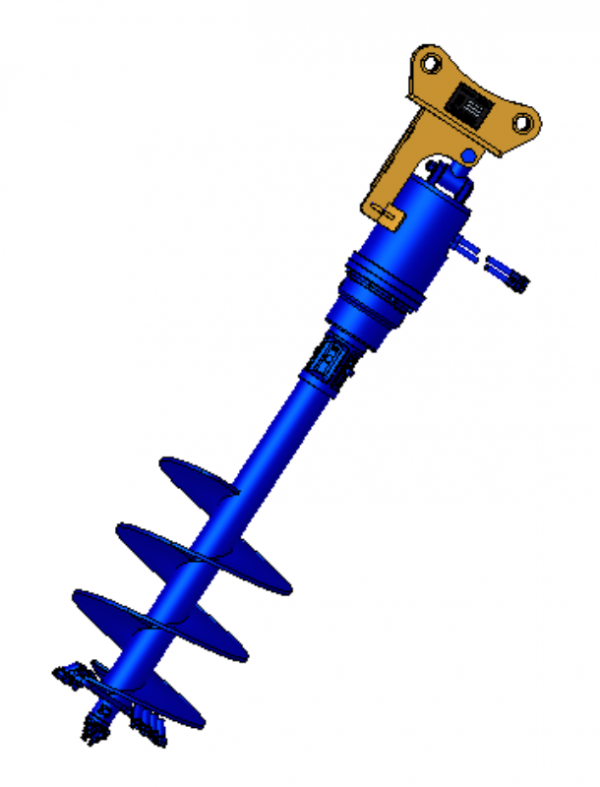 Землеройное погрузочное оборудование (Спиральное сверло)
