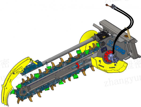 Оборудование для погрузки на полозьях (Траншеекопатель)