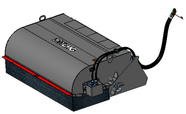 Оборудование для погрузки на полозьях (Закрытая уборочная машина 1)