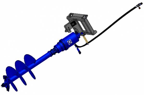Оборудование для погрузки на полозьях (Спиральное сверло)