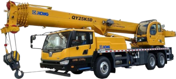 Автокран XCMG QY25K5D (грузоподъемность 25 тонн, стрела 41.0 м + гусек 8.3 м)
