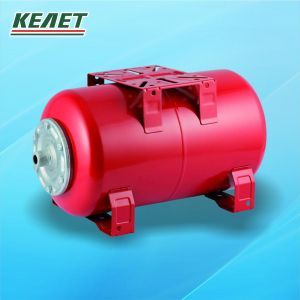 Горизонтальный гидроаккумулятор 24CT1, 20л (Горизонтальный, Красный)