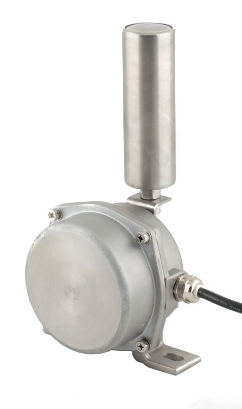 Датчик контроля схода ленты INNOLEVEL в корпусе из нерж. стали, -40...+75С, 250 VAC, 10 A, IP67, 2 релейных выхода, материал контактного ролика - нерж. сталь