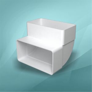 Колено 620 КВП (плоское вертикальное)