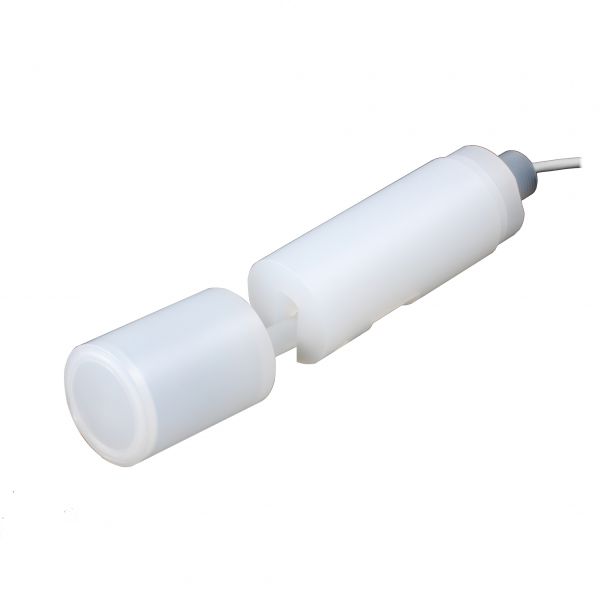 Поплавковый датчик уровня жидкости INNOLEVEL, горизонтальное исполнение, -20 +80 С, соединение- резьба М20 полипропилен, кабель 500 мм, поплавок - полипропилен