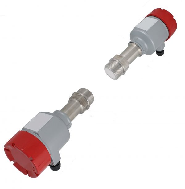 Микроволновый сигнализатор уровня сыпучих материалов/определения затора INNOLEVEL (приемник+передатчик) в алюм. корпусе, зона действия до 40 м, -40 +150 С, Pmax=25 bar, 20-35 VDC, IP 67