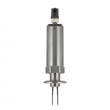 Вибрационный датчик уровня жидкостей INNOLEVEL, -40 +150°С, Pmax=40 bar, 12 - 55 VDC, IP65/67, соединение - Clamp DN40, удлинение 40 мм, нерж. сталь 316L, электрополировка зондов