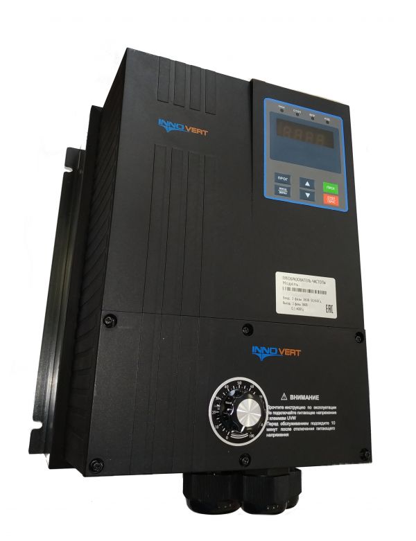 Преобразователь частоты пыле- влагозащищенный INNOVERT IPD153U43B-VR IP54, 15кВт, 380В, 33А