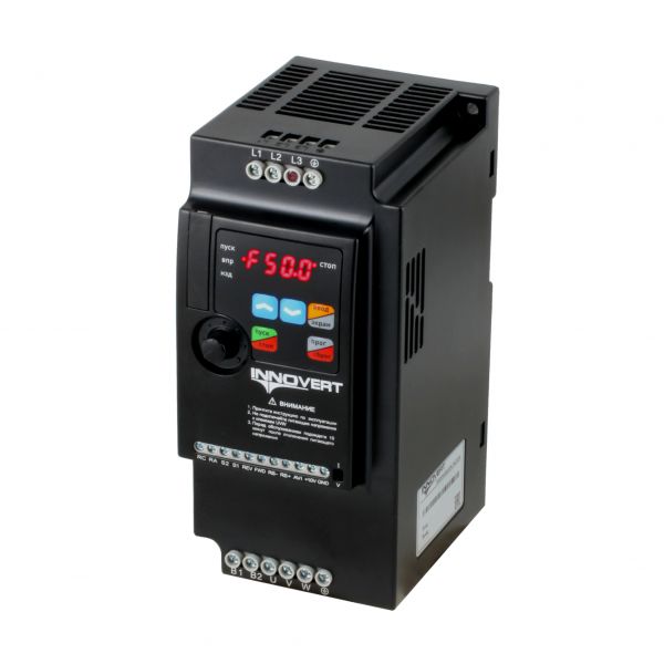 Преобразователь частоты INNOVERT ISD mini plus ISD372M21E, 3,7кВт, 220В, 16,5 А
