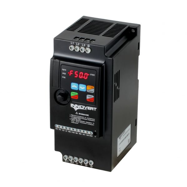 Преобразователь частоты INNOVERT VENT IVD402A43E, 4,0кВт, 380В, 8.6А