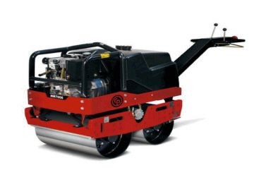 Каток ручной двухвальцовый с ручным стартом MR7000 CP Hatz Diesel (750 кг, 22 кН)