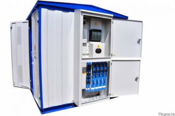 КТПН-400кВА 10/0,4кВ (воздушный ввод –кабельный вывод) проходного типа