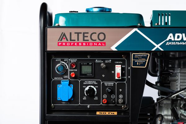 ДИЗЕЛЬНЫЙ ГЕНЕРАТОР СВАРОЧНЫЙ ALTECO ADW 6500 E