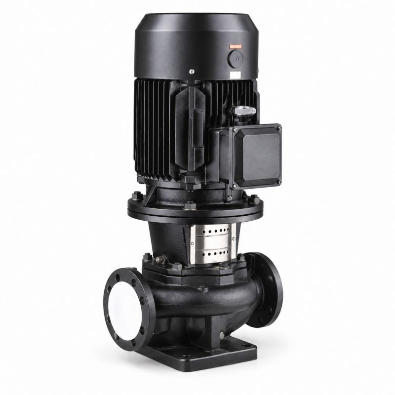 Насос циркуляционный LPP100-24-15/2 — ракурс 3/4, чугунный корпус проточной части СЧ20 — фото 3