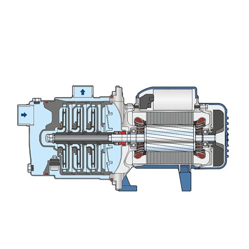 Насос "Pedrollo" PLURIJETM 4/100-X, 0,75КВТ
