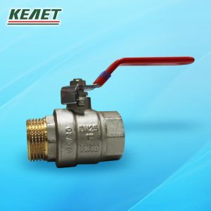 Кран шаровый HLV-Optima (ручка-рычаг) внут-наруж резьба, Dn 1", шт
