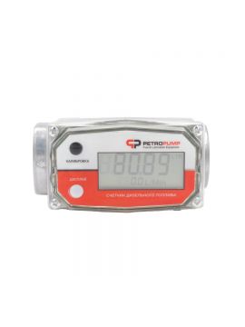 AC-TM-1 - турбинный счетчик для бензина и ДТ, 1" BSP (F), 20-100 л/мин