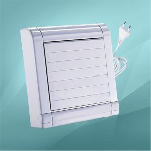 Вентилятор настенный SUNKAR 100 SC вытяжной; с выключателем, вилкой и жалюзи