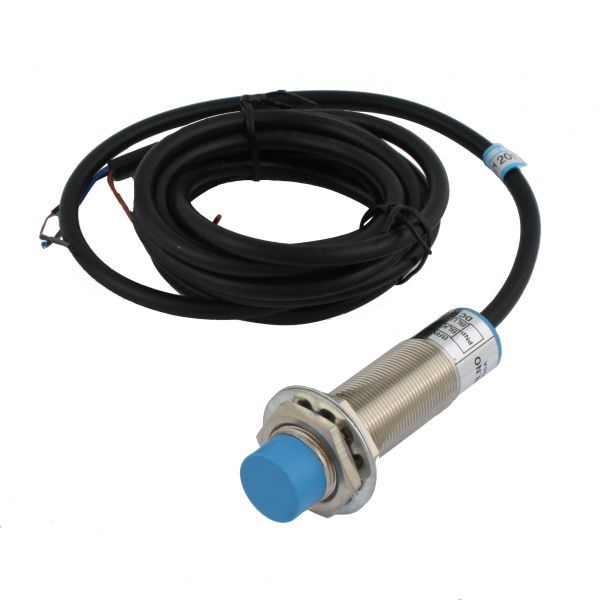 Индуктивный датчик INNOCONT, M18x1, L=73 мм, неэкранированный, зона срабатывания 8 мм, -25 +60 С, 12…24 VDC, IP65, выход: PNP NO, макс. ток 200 мА, кабель 2 м SL-18P8C