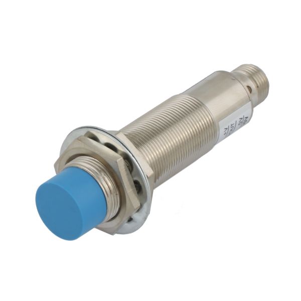 Индуктивный датчик INNOCONT, M18x1, L=73 мм, неэкранированный, зона срабатывания 8 мм, -25 +60 С, 12…24 VDC, IP67, выход: PNP NO, макс. ток 200 мА, разъем M12 SLI-18P8C