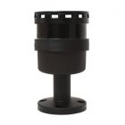 Колонна-зуммер INNOCONT TL70B-220-55 d=70мм, стойка 55 мм, основание d=70мм, 220 VAC, IP65, кабель 0,5м
