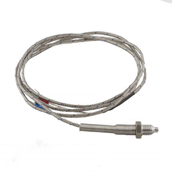 Датчик температуры INNOCONT с кабелем, исполнение V, спай CA, резьба М10x1,5, длина кабеля 3м TS-W-V-CA-3-M10x1,5