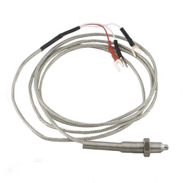 Датчик температуры INNOCONT с кабелем, исполнение V, спай Pt100, резьба 3/8", длина кабеля 1,5м TS-W-V-Pt100-1,5-3/8