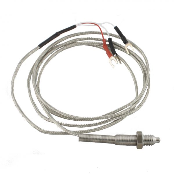 Датчик температуры INNOCONT с кабелем, исполнение V, спай Pt100, резьба М10x1,5, длина кабеля 1,5м TS-W-V-Pt100-1,5-M10x1,5