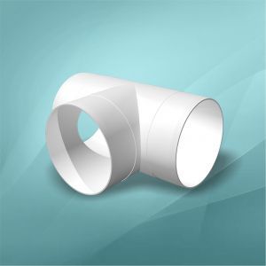 Тройник 16 ТП круглый пластмассовый