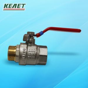 Кран шаровый HLV-Optima (ручка-рычаг) внут-наруж резьба, Dn 3/4", шт